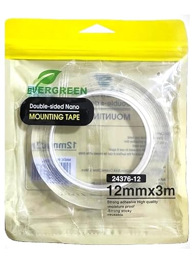 Evergreen Nano Tape Double Sided Tape Transparent Reusable Waterproof Adhesive Tapes 3m * 30mm (P-3236)