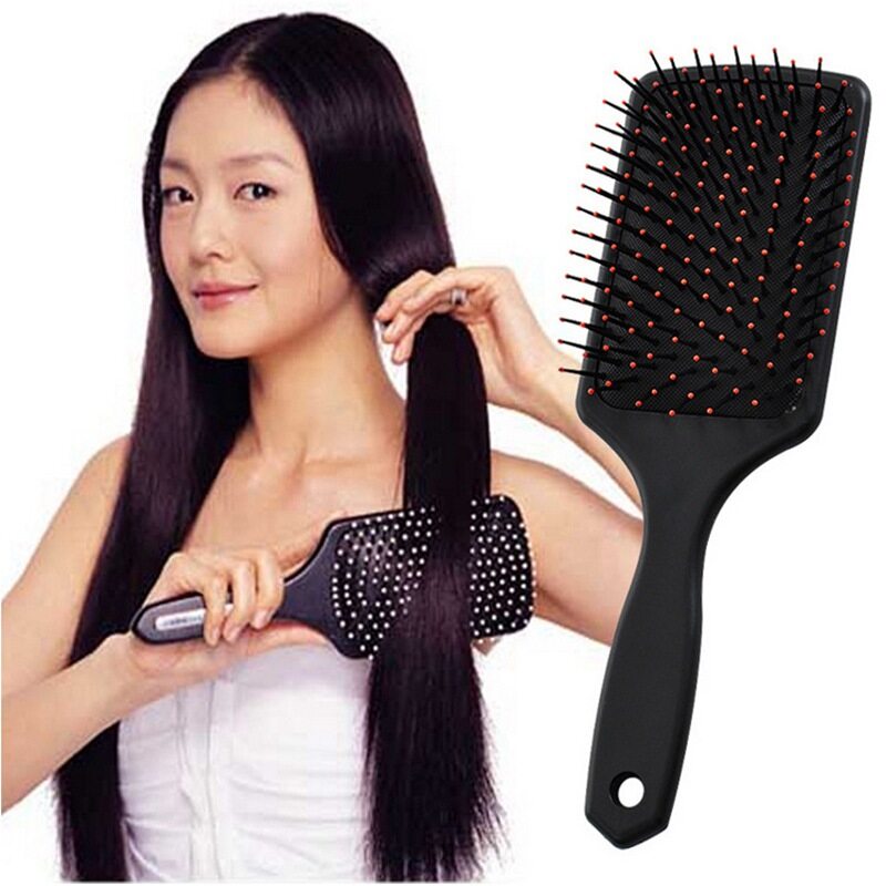 Cute Large Hair Brush Massage Comb Shower Wet Detangle Hair Brush Salon Hair Styling Tools For Women (P-3168)