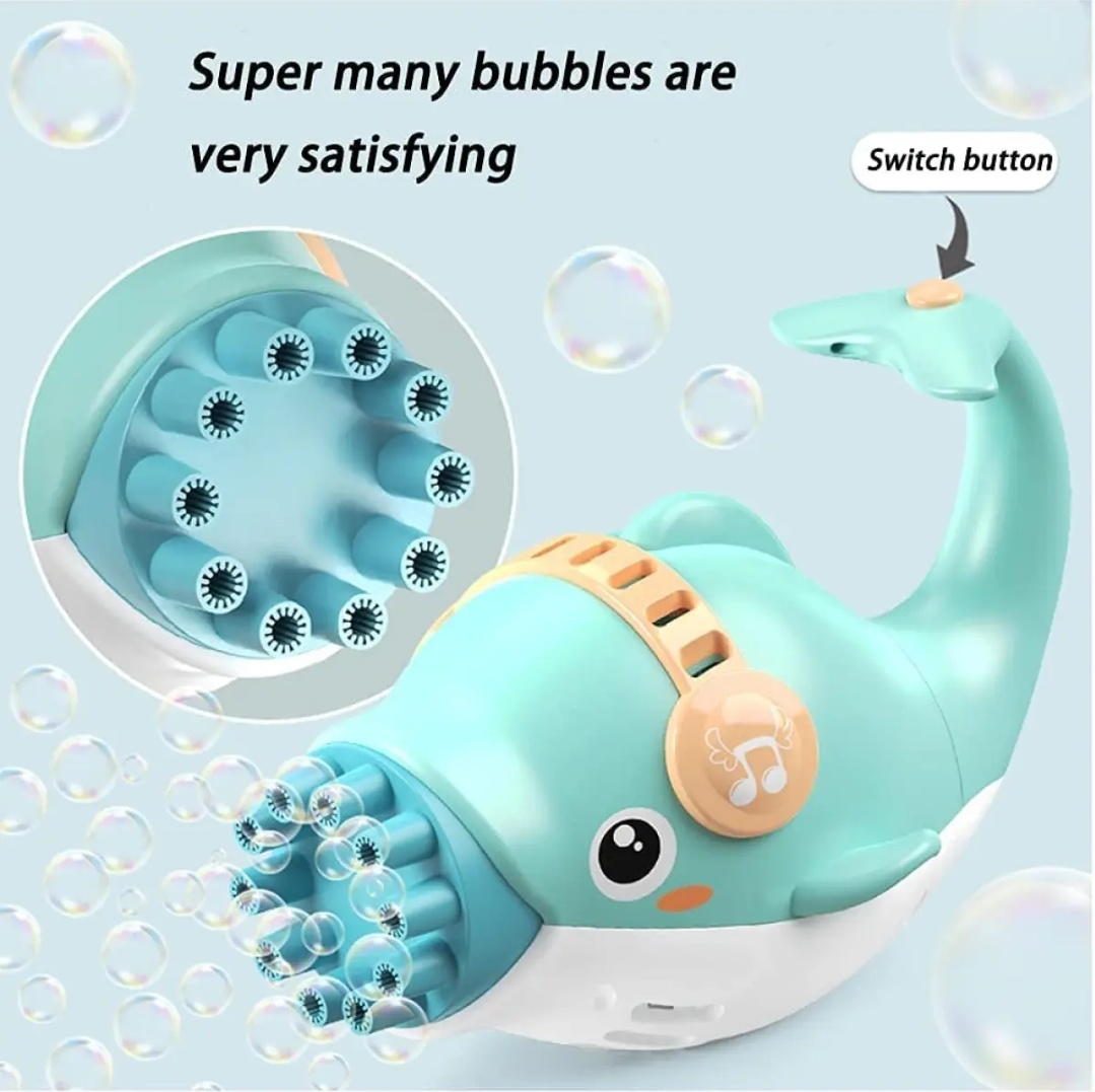 CUTE DOLPHIN BUBBLE MACHINE. (P-3163)