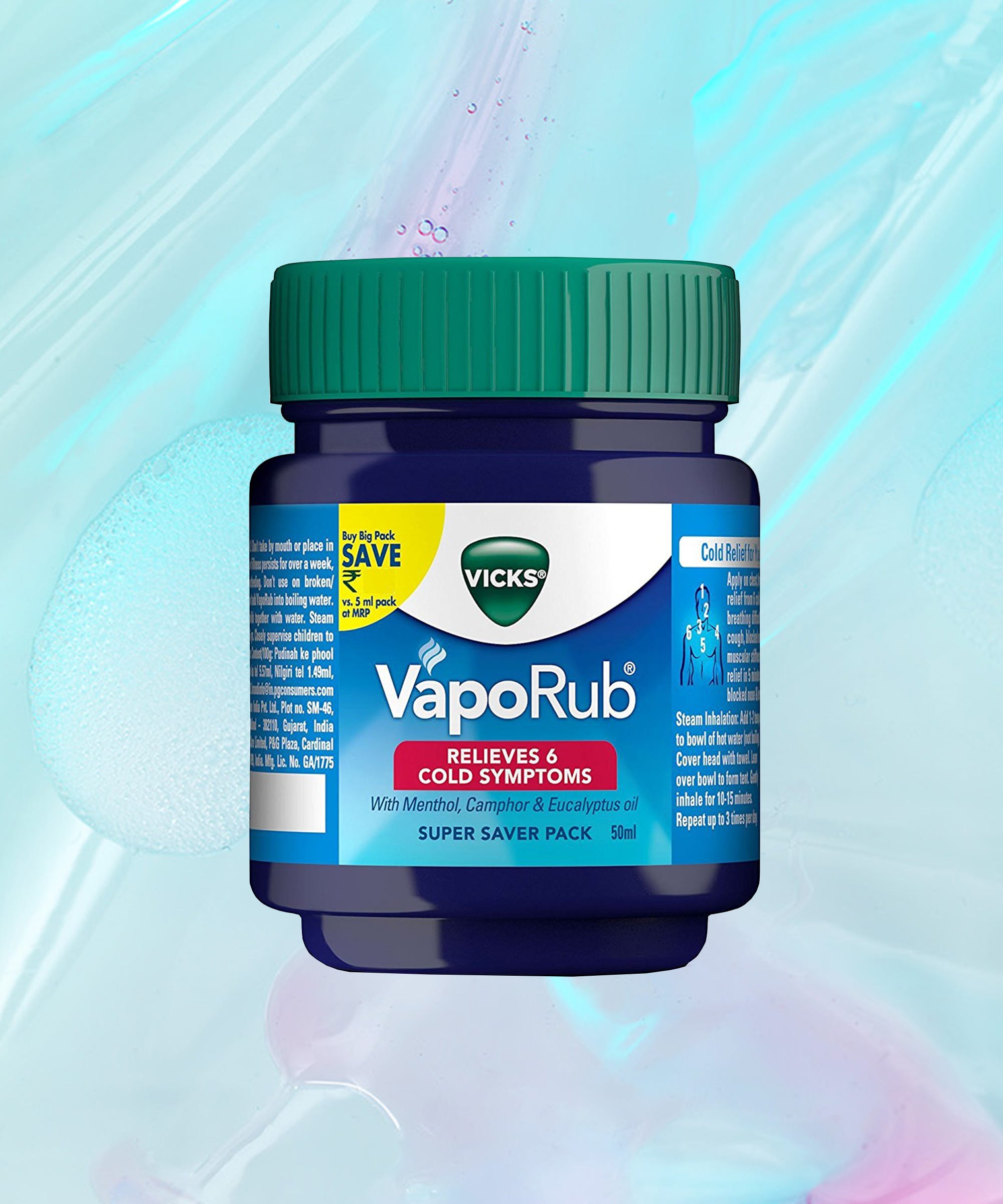 Vicks Vaporub Ointment Colds Relief- 25g (P-2914)