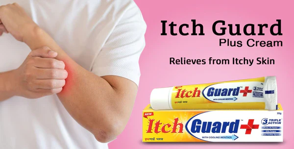 Itch guard Plus Cream with Cooling Menthol 12g (Indian) (P-2347)