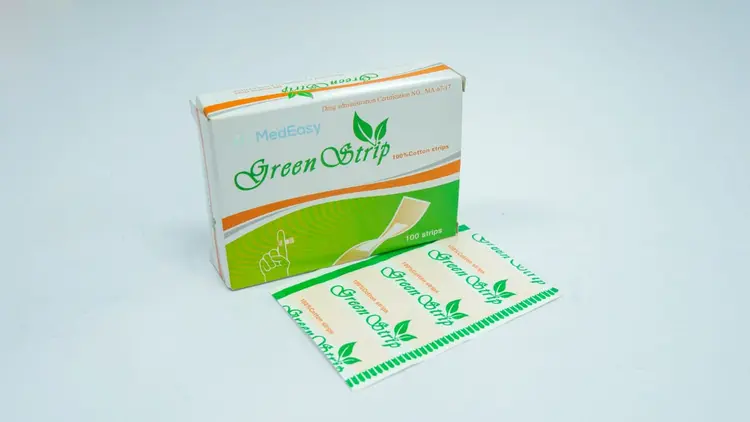 Green Strip - One time Bandage - Full Box - 100pcs (P-2333)