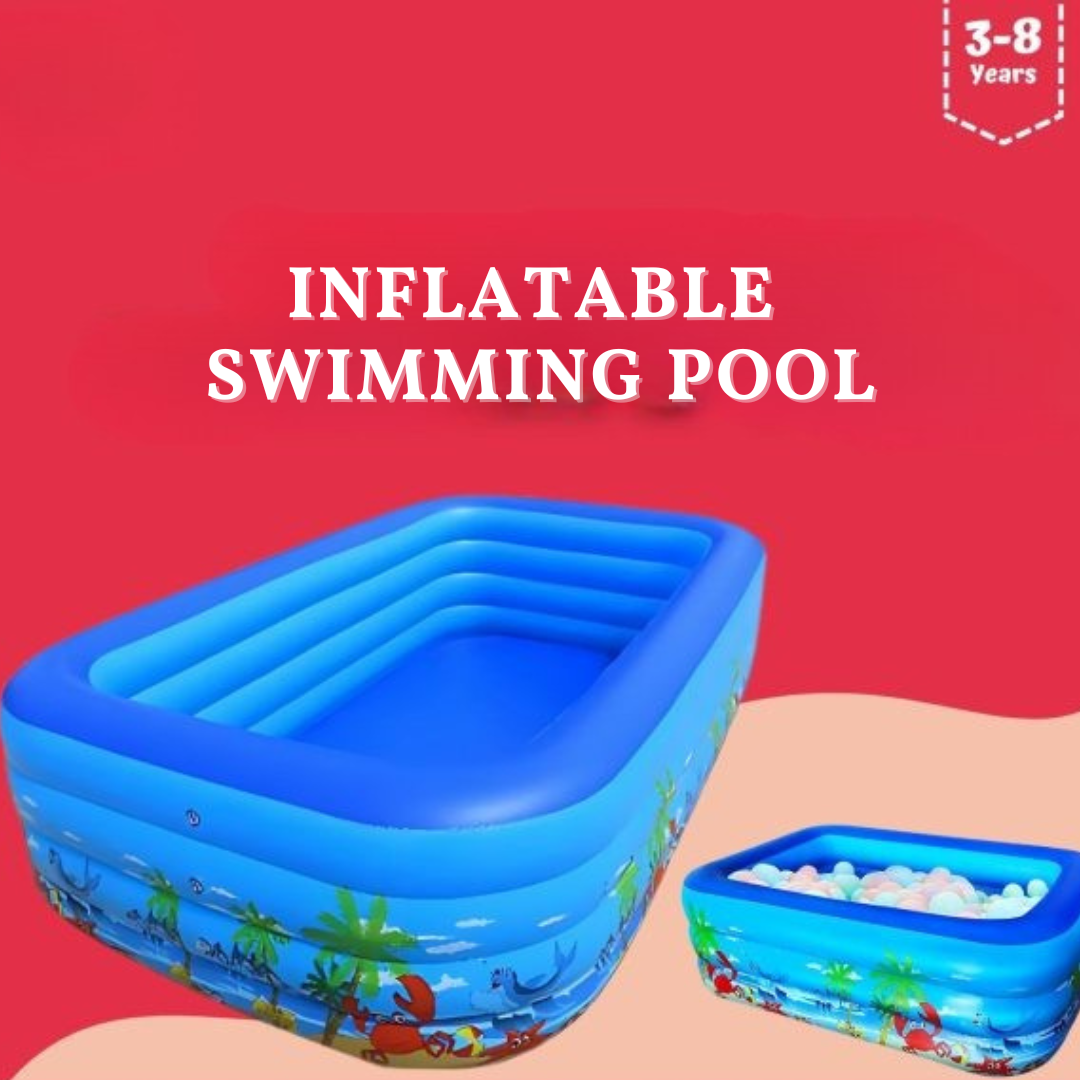 INFLATABLE SWIMMING POOL 115 CM (P-2114)