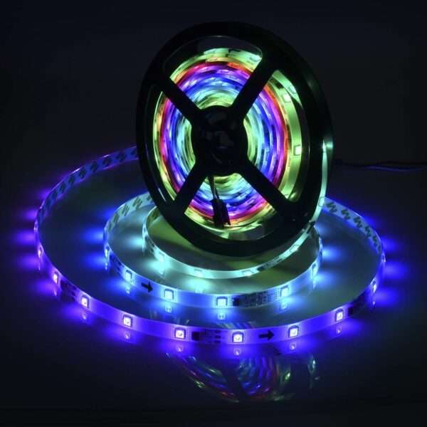 RGB 4 color Remote Control Led Strip Light Complete Kit (P-1341)