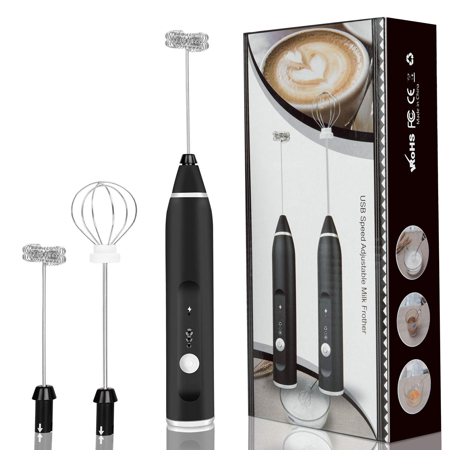 USB Speed Adjustable Milk Frother (P-3550)