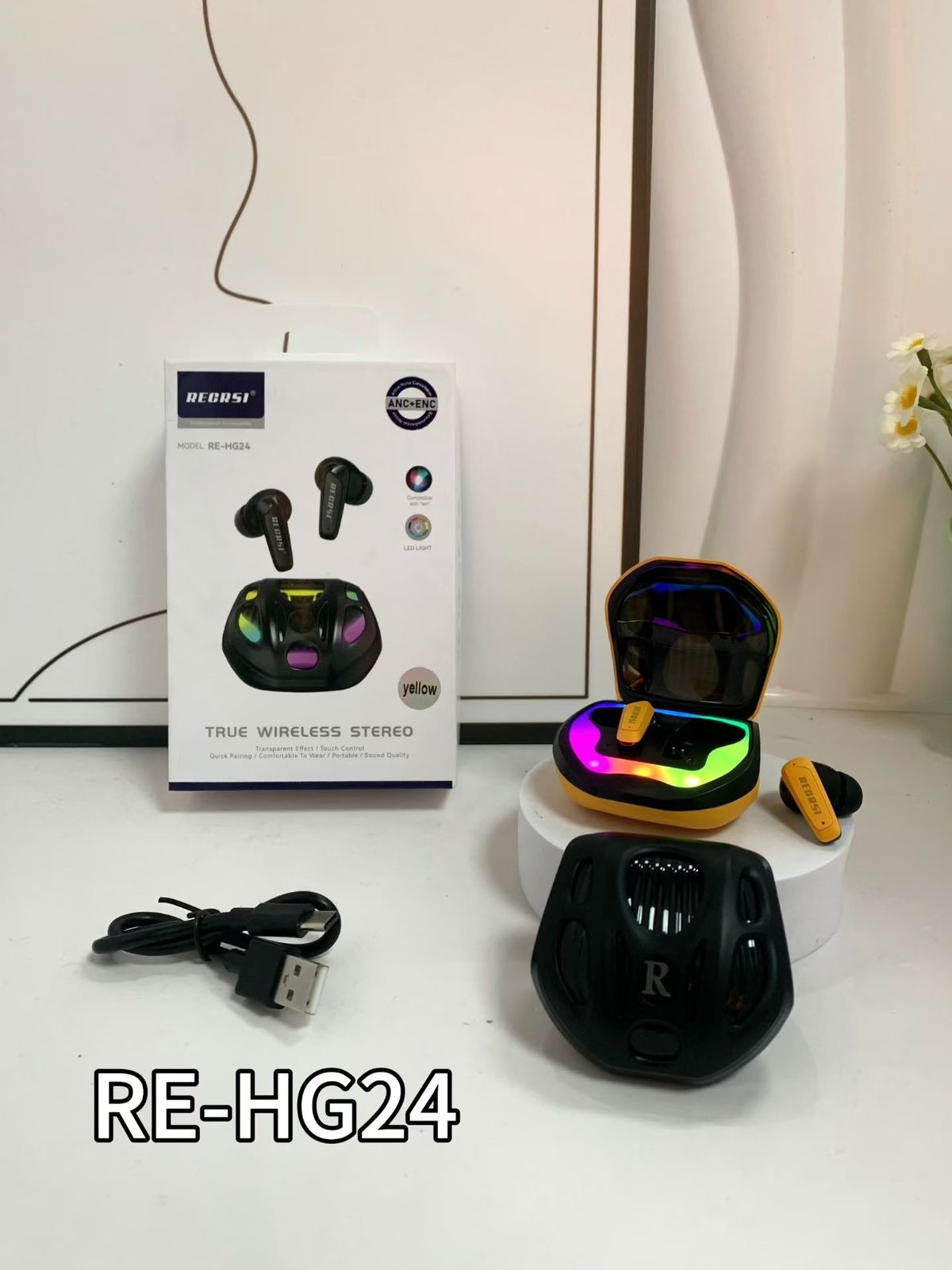 RECRSI RE-HG24 gaming earbuds (P-3430)