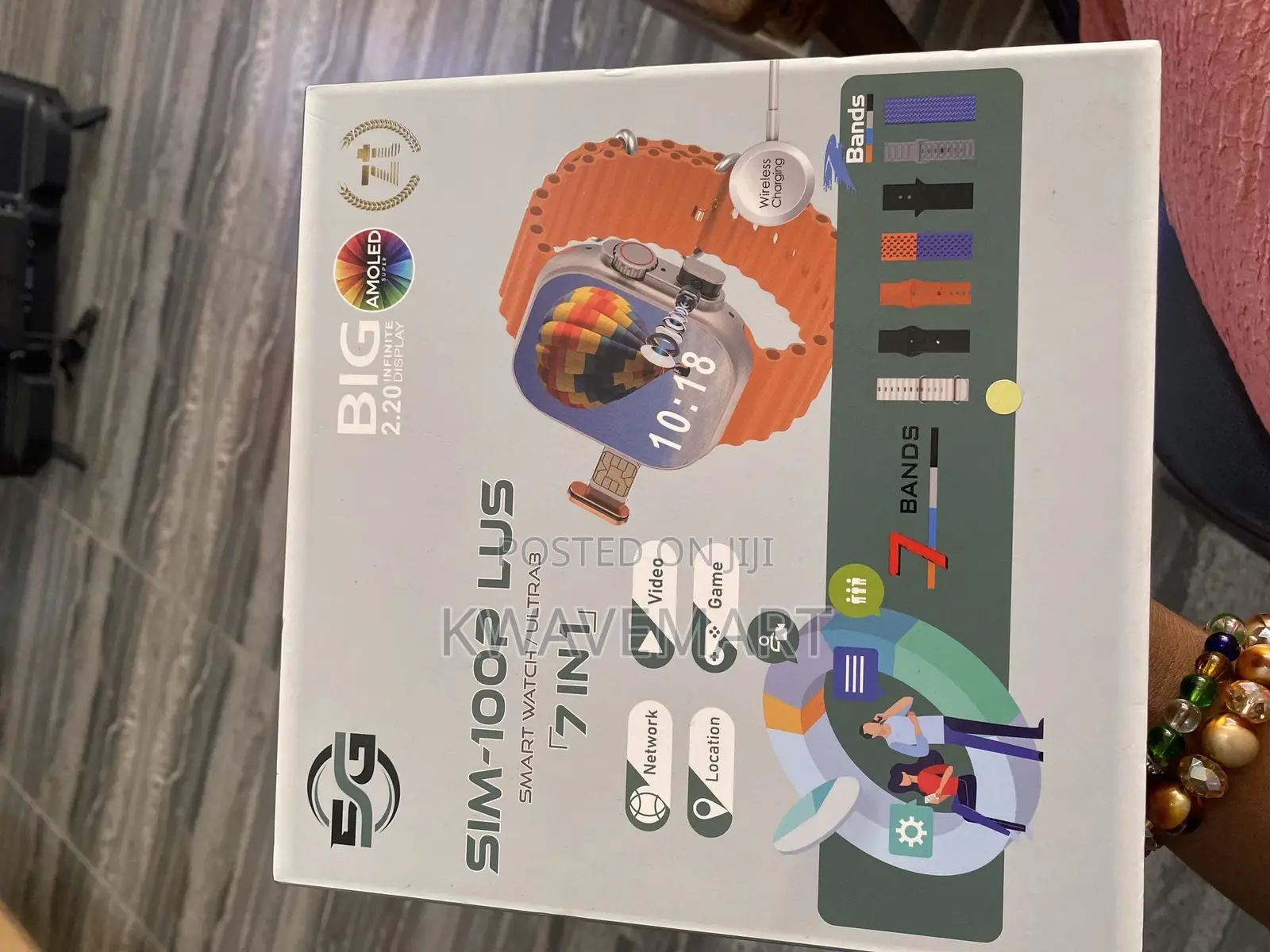 Sim 100 Plus Smartwatch (P-3364)