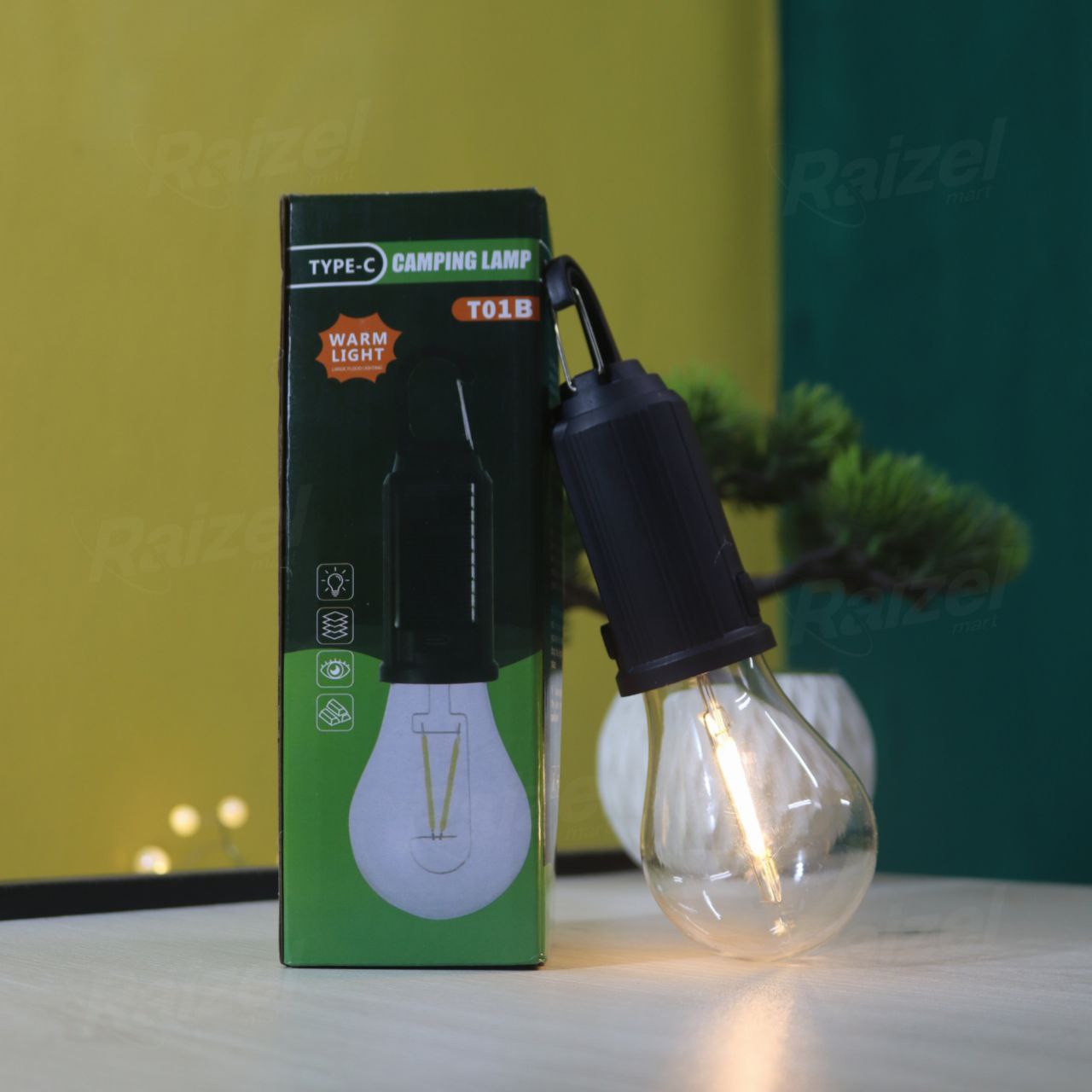 Portable LED Camping Lamp T01B (P-3303)