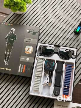 LAXASFIT Smartwatch Set – 2 Devices with 6 Straps (P-3224)