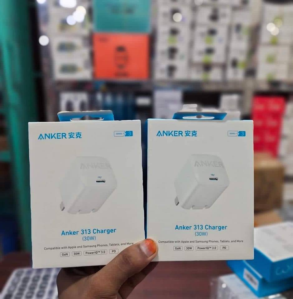 Anker 313 GaN 30W Foldable Charger PIQ 3.0 Foldable PPS (P-3208)