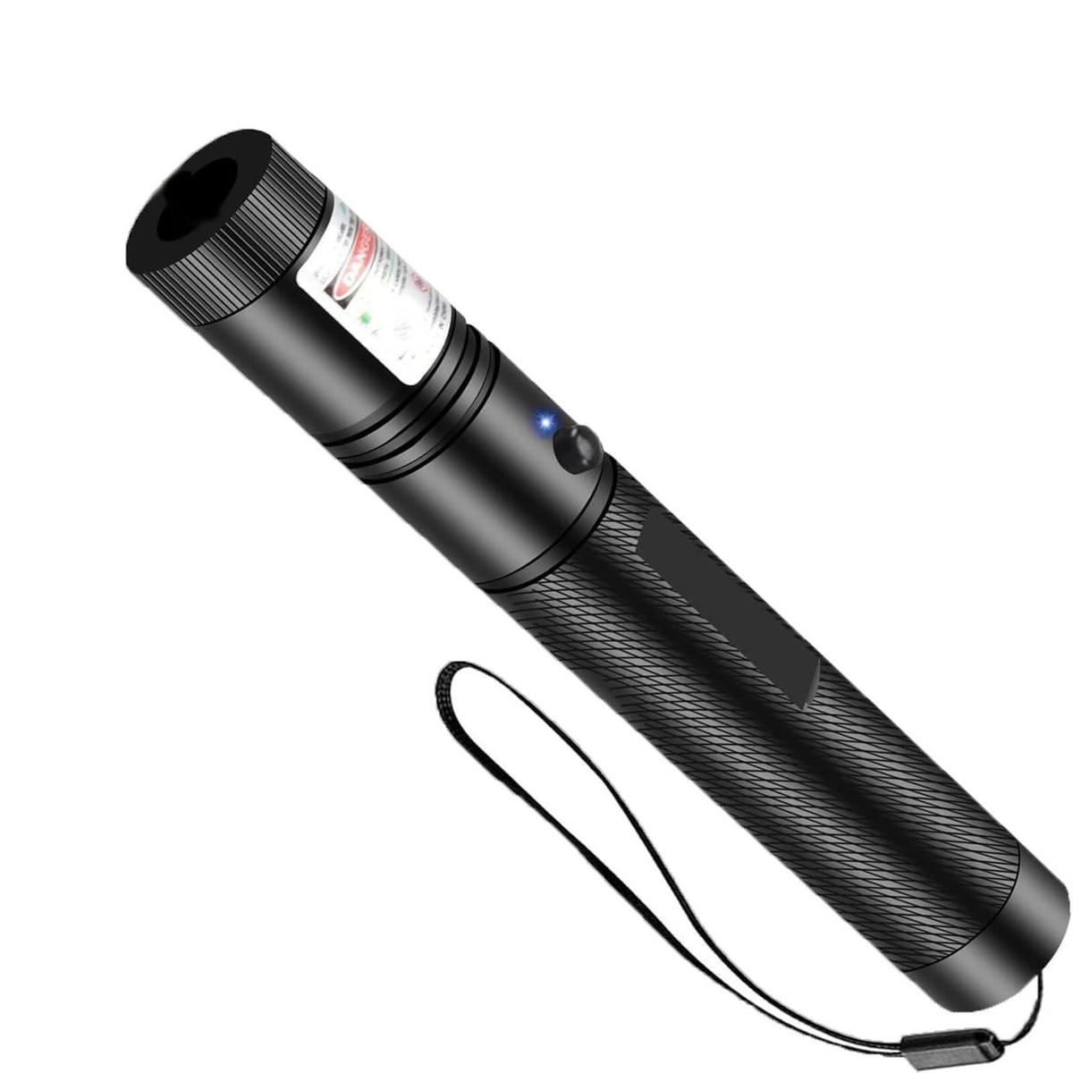 10 Mile 532nm Adjustable Focus Green Laser Pointer Beam Light Pen + Star Cap 5mw (P-3183)