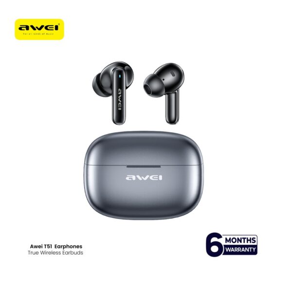 Awei T51 True Wireless Sports Earbuds ( 6-Month Official Warranty ) (P-3108)