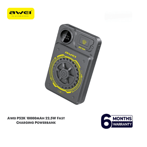 Awei P52k 22.5W 10000mah magnetic Wireless Powerbank (P-3103)