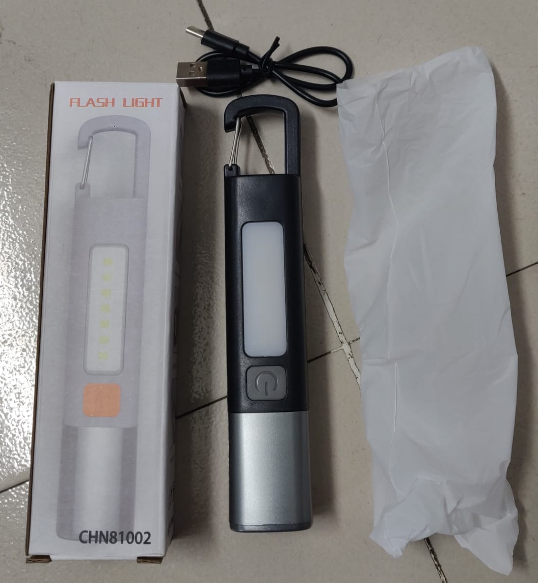 Hot Sale High Power LED Portable Multifunction Cob Zoomable USB Rechargeable Waterproof Mini Light Torch Flashlight (P-3059)