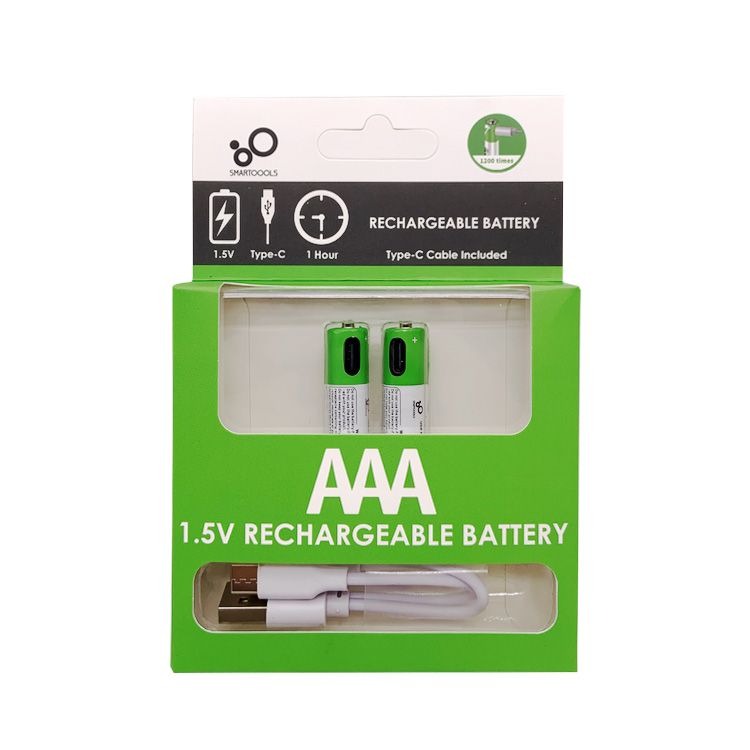 SmarToools RB40 AAA 1.5V 750 mWh Rechargeable Battery (2 Pcs Set) (P-2499)