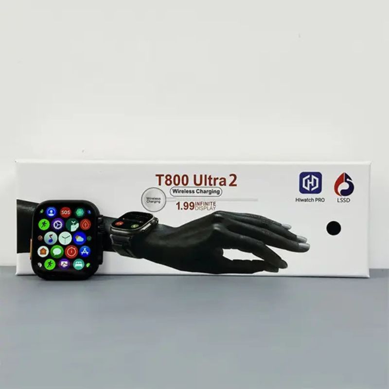 T800 Ultra Smartwatch Black (P-1930)