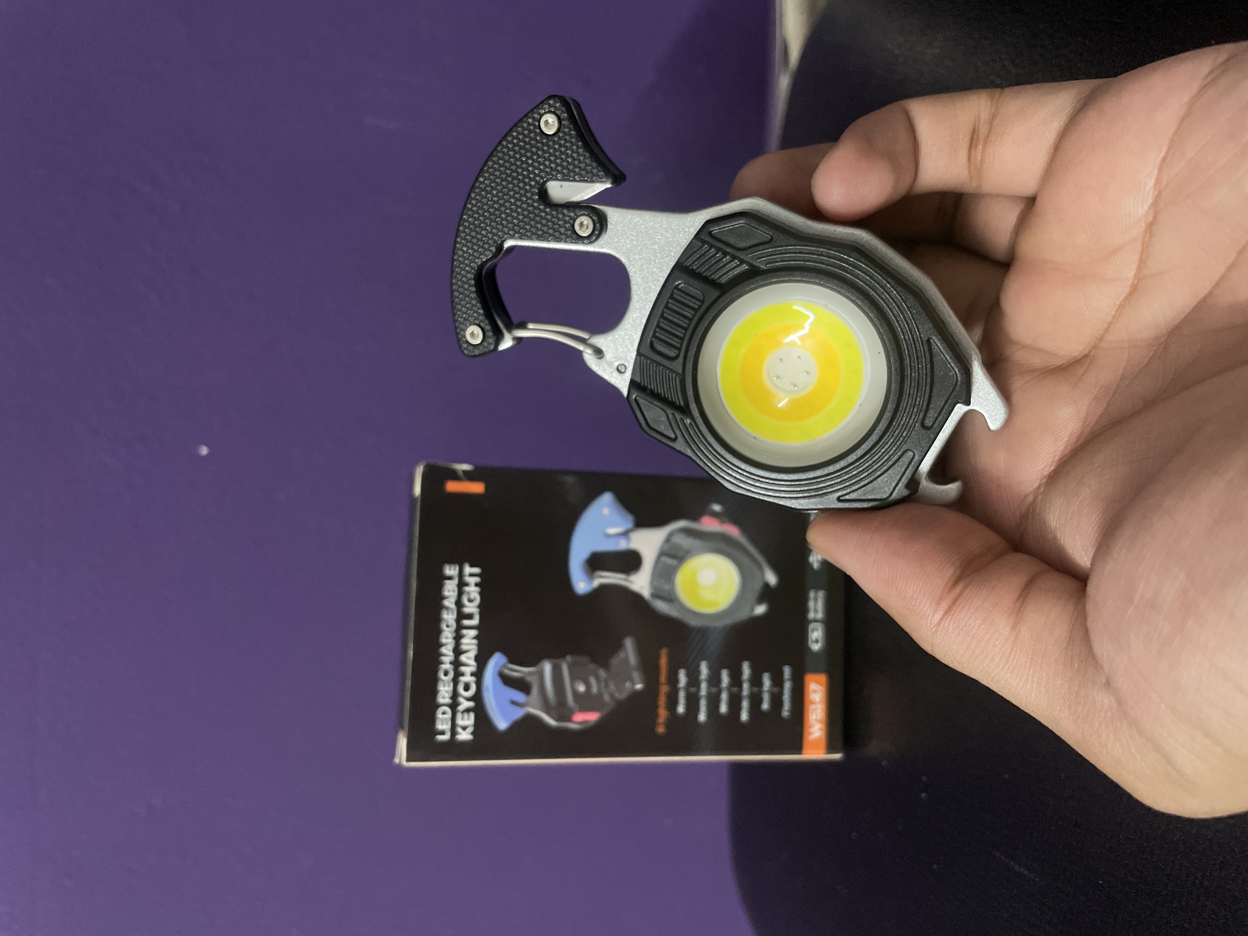 Powerdex PD-808 Multi-Function Mini Projector Lamp & Lighter Flashlight (P-1919)