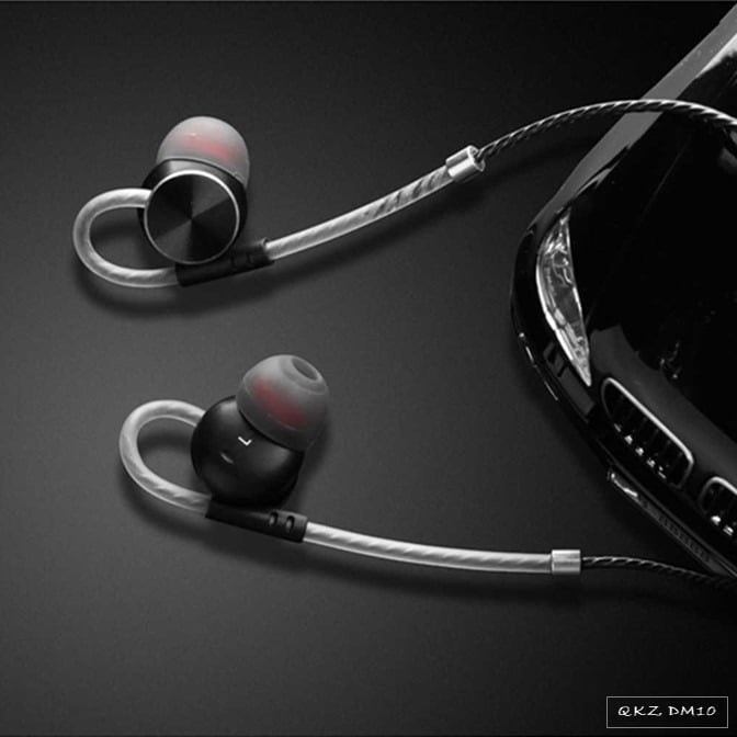 QKZ DM10 Zinc Alloy HiFi Earphone (P-1826)