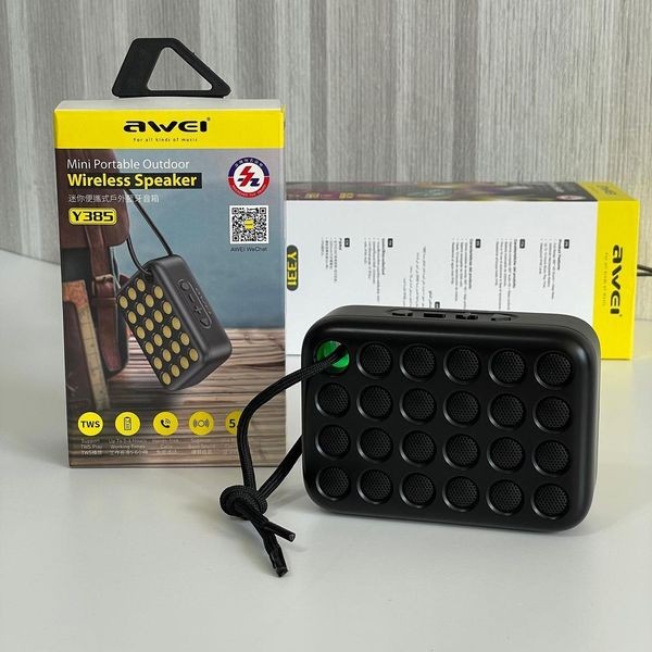 AWEI Y385 Speaker Promotional Outdoor Bluetooth Speakers 4W (P-1382)