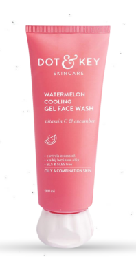 Dot & Key Watermelon Cooling Gel Face Wash With Vitamin C & Cucumber 100ml (P-3496)